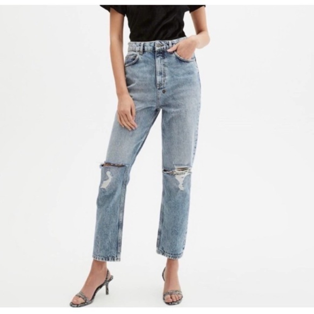 Ksubi Jeans Ksubi Chlo Wasted Trashed High-Rise Distressed Jeans